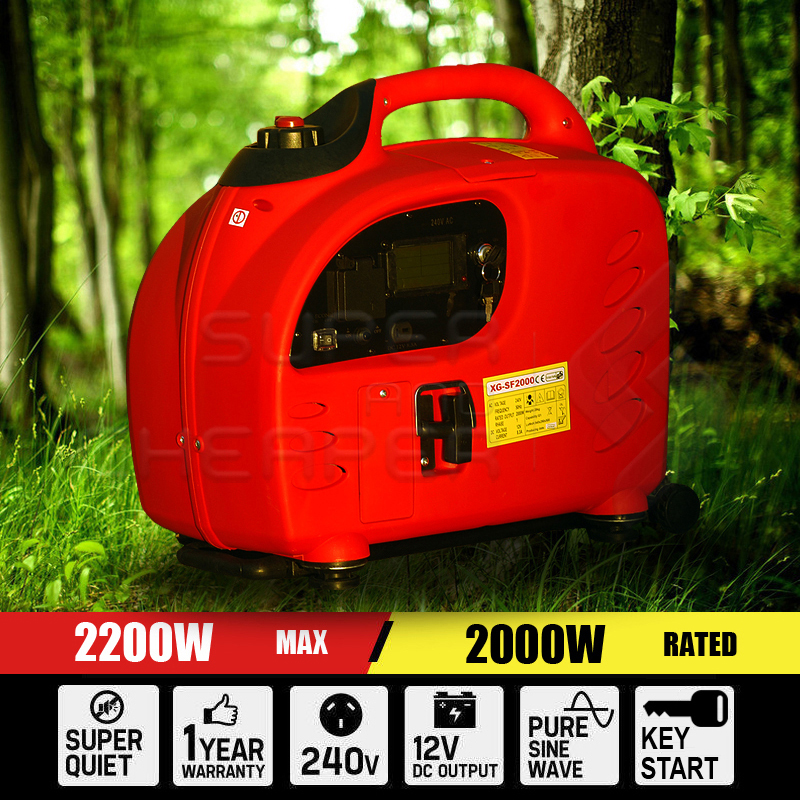 Digital 2.0KW Max 2.2KW Rated Camping Portable Inverter Generator HSP