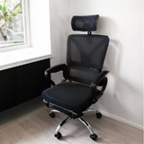 Ergonomic Mesh Office Chair Executive Fabric Gaming Seat Racing Tilt Computer Black
