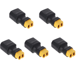 5Pcs Male XT90 to XT60 Female Lipo Battery Adapter RC Car Plugs Connector