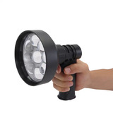 Rechargeable Spotlight LED Handheld Work Search Light Waterproof 12v 27W