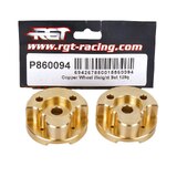 Copper Wheel Weight Set P860094 for RGT EX86190 RC Electric Remote Control Rock Crawler