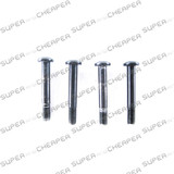 Hsp Parts 86096 Rear Upper Suspension Arm Screws For 1/16 Rc Car