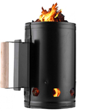 Chimney Starter Firewood Fire Pit Cooking Charcoal Lighter Stove