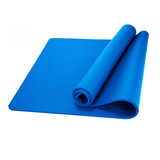 NBR Yoga Mat Pad 10MM Thick Nonslip Exercise Fitness Pilate Gym Durable Blue