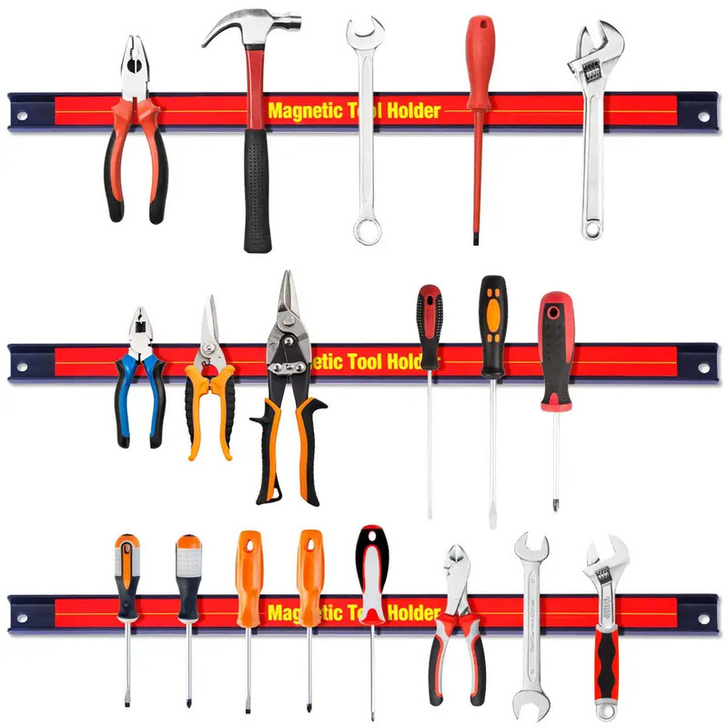 5 x Magnetic Tool Holder Bar Organizer Storage Rack Wrench Space-saving - Picture 34 of 40