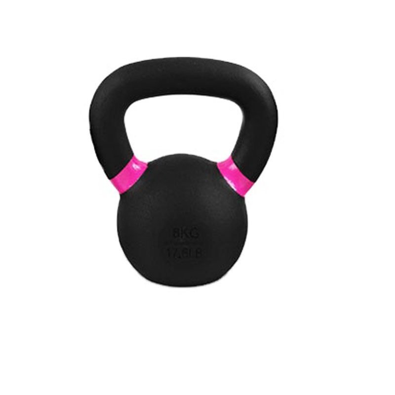 Cast Iron Kettlebell Powder Coating Cross Weight Lifting Dumbbell Gym 4kg-12kg - Picture 21 of 25