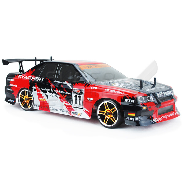 RC Drifting Car HSP 94123 1/10 4WD 2.4G 540 Motor 7.2V