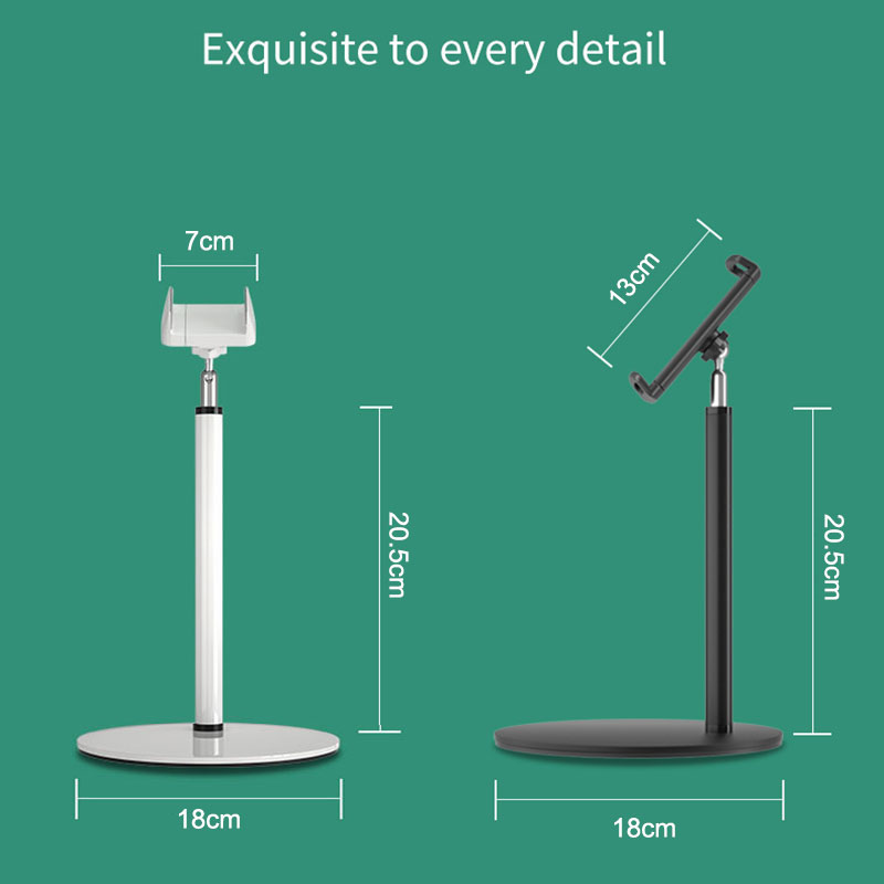Table Aluminum Phone Holder Tablet Holder Dock Cradle Holder Tablet Stand for iP - Picture 8 of 12