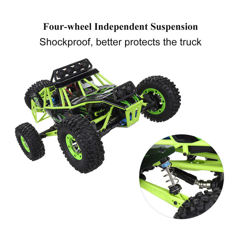 WLtoys 12428 1:12 2.4G 4WD RC Car Off Road RC Rock Crawler Vehicle