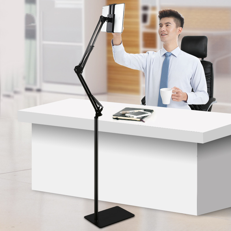Hands Free Floor Stand Adjustable Bed Clip Holder For Tablet iPad iPhone Switch - Picture 15 of 24