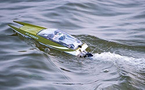 Vitality Ft016 2.4G High Speed Water Cooling Racing Rc Boat Orange Green FEILUN