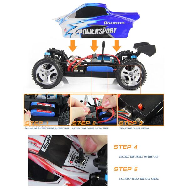 Roadster powersport rc car sale