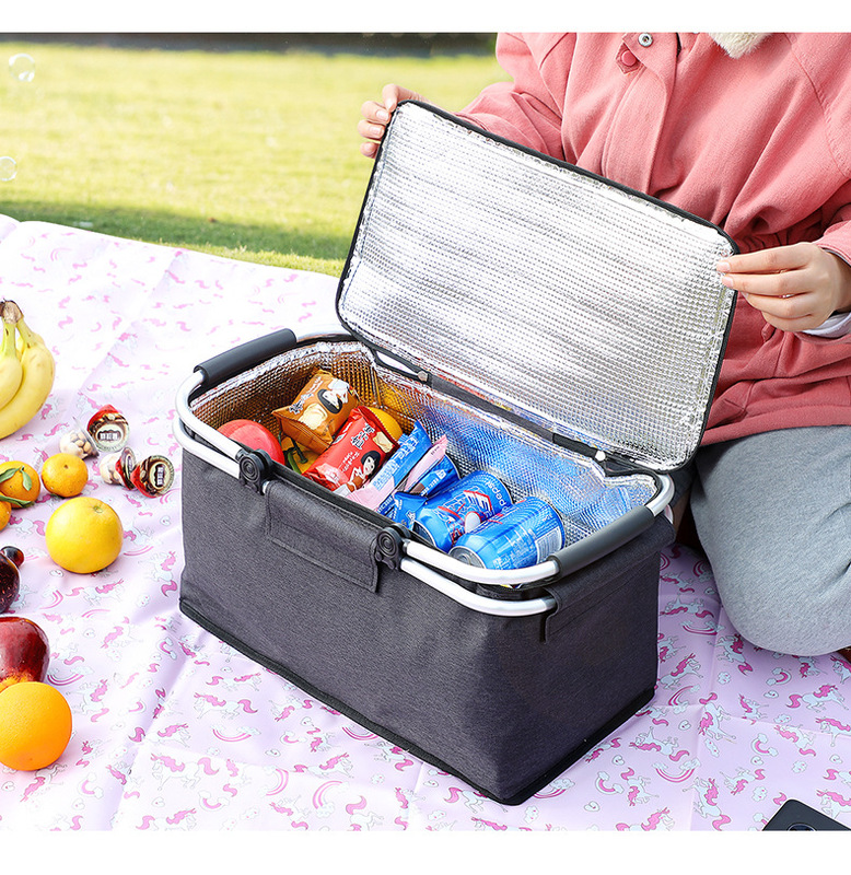Camping Picnic Portable Lunch Bag Insulated Food Container Ice Cooler Box - Picture 18 of 54