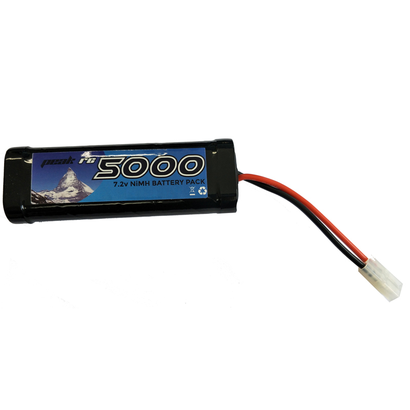 Peak Rc Car 7.2V 5000Mah Nimh Tamiya Plug Battery Upgrade Hsp 030201