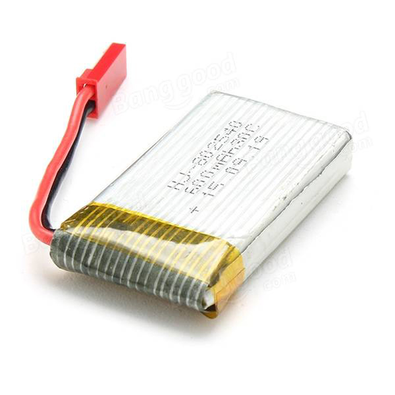 3.7V 600Mah Battery For Jxd 509G Fpv Rc Drone Quadcopter Helicopter
