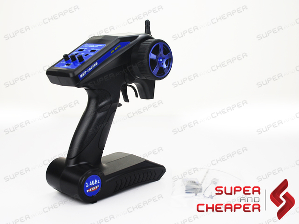 rc car transmitter setup