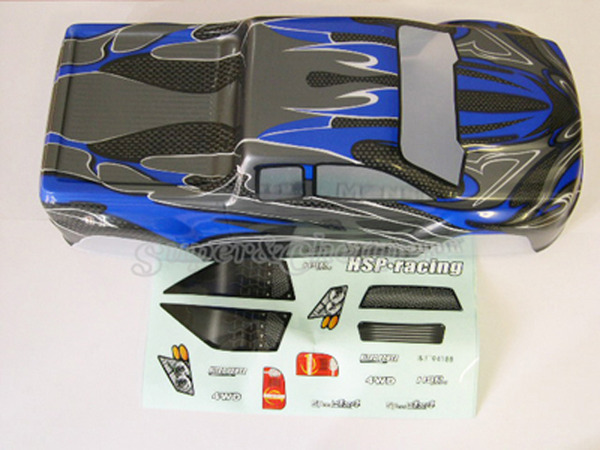 Hsp 1/10 Rc Car Truck Painted Body Shell Part 88029