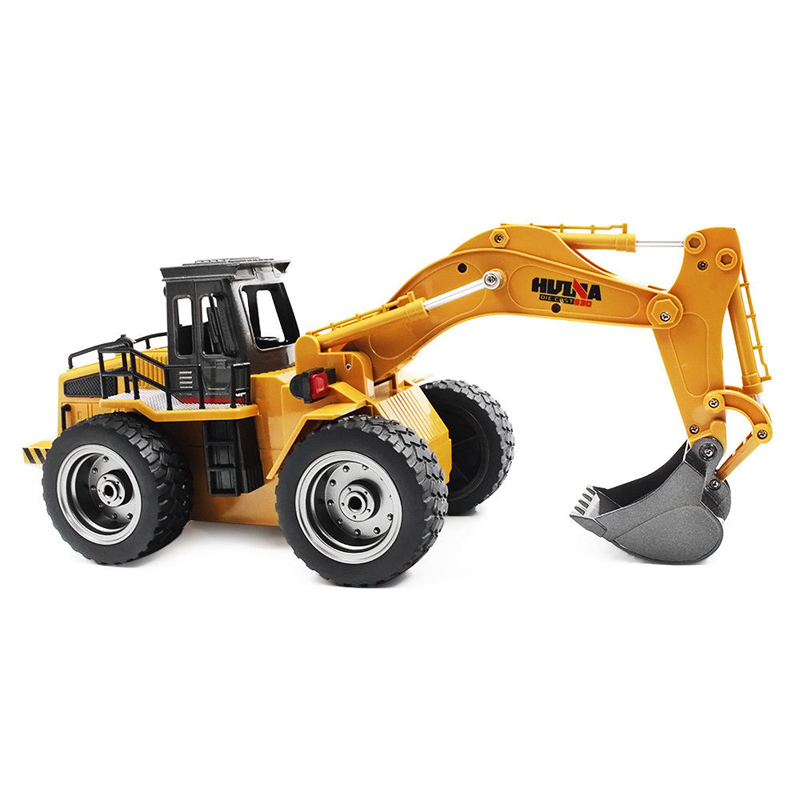 Huina Rc Construction Car Dump Excavator Bulldozer Remote Control Truck RTR - Picture 24 of 54