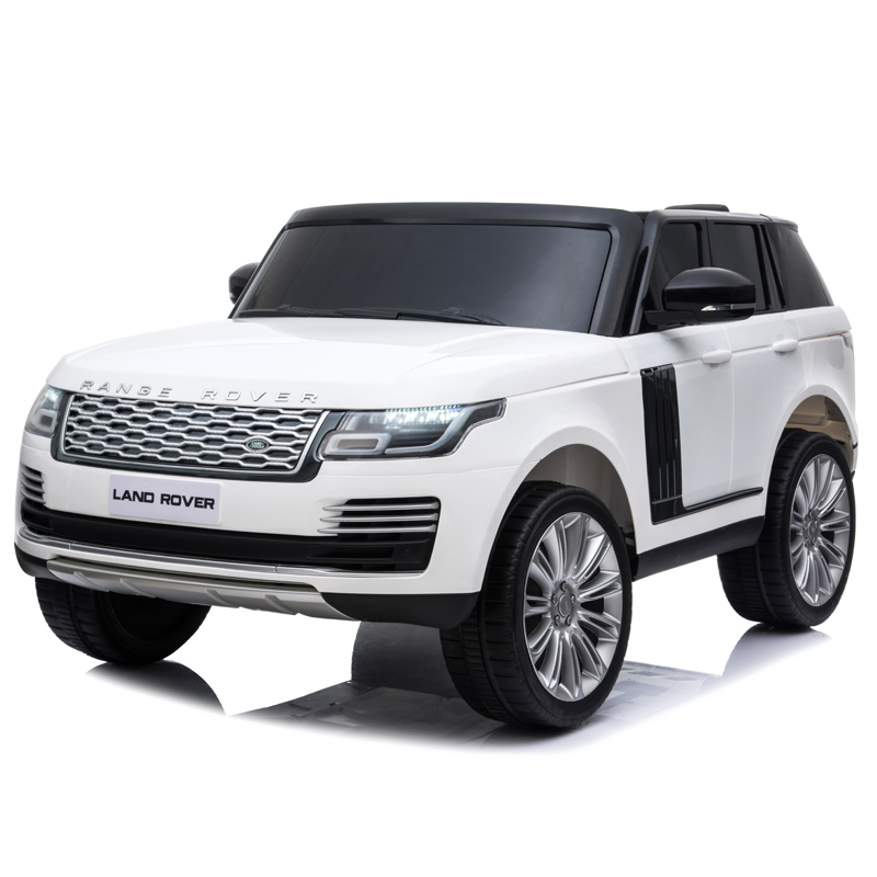 Licensed 4Wd 4X4 Range Rover SUV HSE Kids Ride On Car Truck Remote Control White