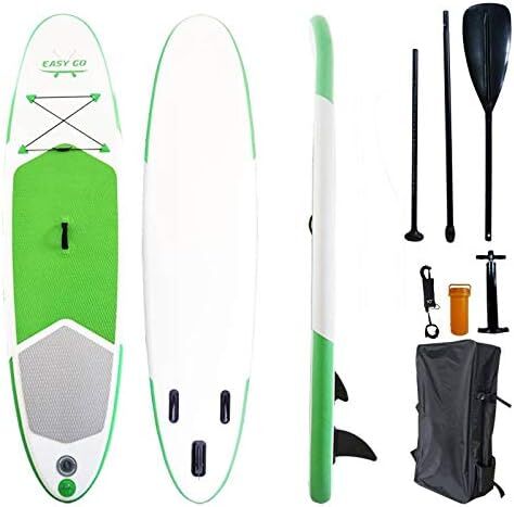 Easy Go Green Inflatable Stand Up Paddle Board Sup Surfboard Easy Go Green Inflatable Stand Up Paddle Board Sup Surfboard