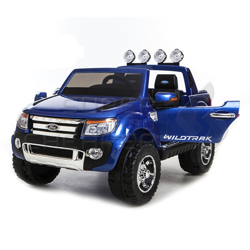 Licensed Ford Ranger Blue Electric Kids Ride On Car -Truck Battery With 2.4G Remote