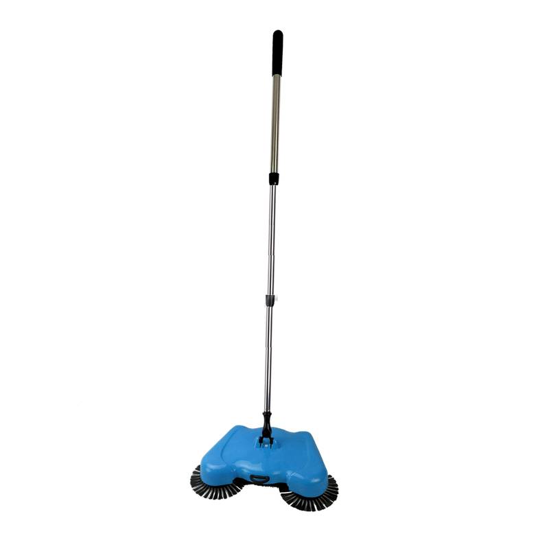 Spin Hand Push Broom Sweeper Household Floor Cleaning Mop Dustpan