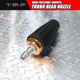 TMP 4800PSI Turbo Head Nozzle High Pressure Washer Water Cleaner 1/4 BSP
