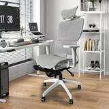 Ergoliving Ergonomic Mesh Office Chair Executive Gaming Seat Tilt Computer White