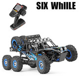Wltoys 12628  1/12 2.4G 6Wd Lipo 40Kphrc Off-Road Cross-Country Buggy