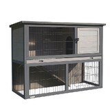 PawHub Large Wooden Chicken Hen Coop Rabbit Hutch Guinea Pig Cage