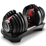 24kg Adjustable Dumbbells Home Gym Exercise Equipment Fitness Weights