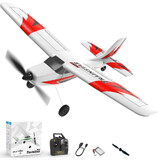 VOLANTEXRC RC Plane TrainStar Mini RC Airplane RTF Version 761-1 Red