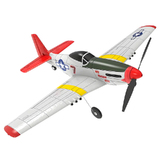 VolantexRC Mini Mustang P-51D V2 EPP 400mm Wingspan 2.4G 4CH 6-Axis Gyro Red