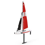 Volantex 2.4Ghz Rc Boat Yacht Compass 650mm Sailboat RTR