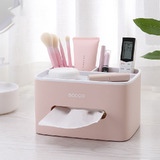 Tissue Box Cover Table Napkin Paper Case Car Holder Storage Organizer Dispenser Pink