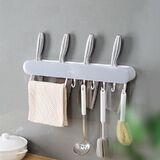 Kitchen Organiser Knife Holder Towel Rail Kitchenware Hook Storage