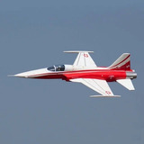 Freewing F-5 Tiger II Swiss Red High Performance 80mm EDF Jet EPO RC Plane Airplane RC Model