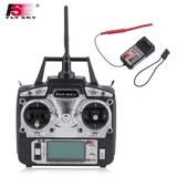 Flysky Fs T6 2.4Ghz 6Ch Remote Control Transmitter Receiver Mode 1