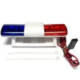 Police LED Light Add on for Traxxas Tamiya Axial SCX10 1/10 1/8 RC Car Model