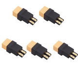 5 x TRX Plug Male to XT90 Female Adapter RC Battery Connector