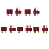 5 x T plug Dean Female to Dean male T-Plug Adapter RC Battery Connector