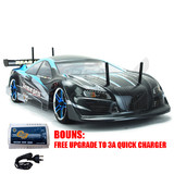 Hsp Remote Control 2.4G 1/10 Brushless Motor On Road Rc Car With Lipo Battery 01033