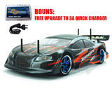Hsp Remote Control 2.4G 1/10 Brushless Motor On Road Rc Car With Lipo Battery 01034