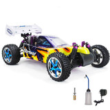  Hsp Remote Control Rc Car 1/10 2.4Ghz 2Speed Nitro 4Wd Off-Road Buggy 10716 10717