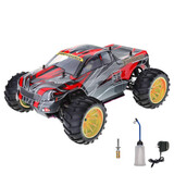 Hsp Rc Car 1/10 Nitro Tyranorsaurus 4Wd Remote Control Off Road Truck Red