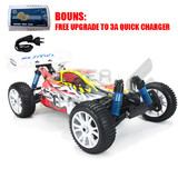 Hsp 2.4Ghz Rc Remote Control Car Top Bazooka 4S Lipo 1/8 Brushless Motor 100A Esc 4Wd Buggy