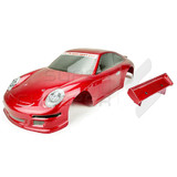 Hsp Rc Car 1/10 Flying Fish On Road Drifting Body Shell 12373 Red Porsche 911