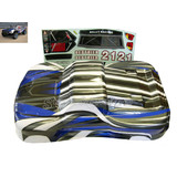 Hsp Rc Car 1/10 Rally Truck Body Shell Blue 17092