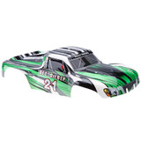 Hsp Rc Car 1/10 Rally Truck Body Shell Green 17093