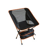 Mini Portable Folding Outdoor Camping Fishing Picnic Bbq Beach Chair Seat Gold